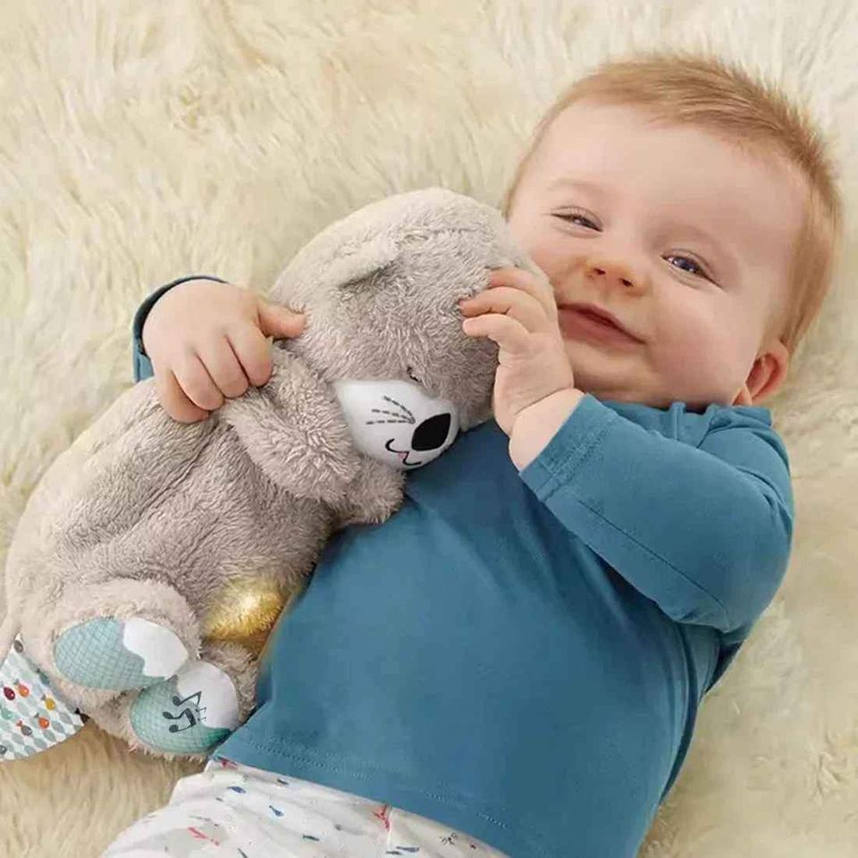 Peluche De Nutria Que Respira Sonido
